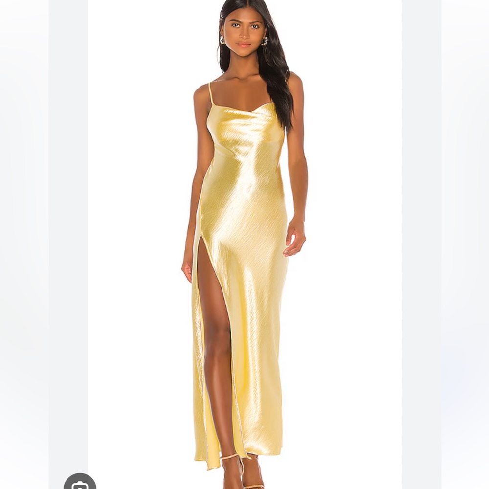RESA River Slip Gown in Butter